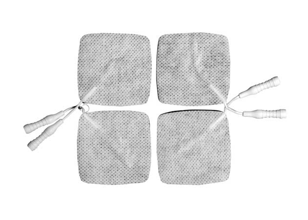 05C4202 | TENS & NMES Electrode Wire Connection Cloth 2” x 2”