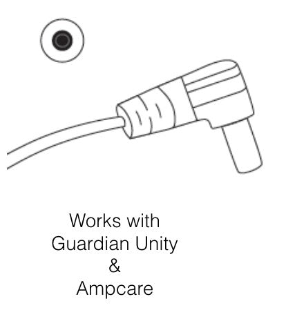 07MS36 | Mini Snap Lead Wire for Guardian Unity SwallowStim and AmpCare Spectramed